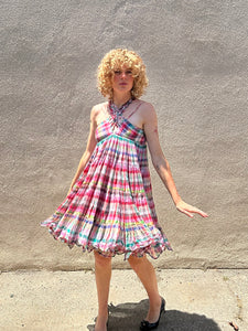 Nicholas K Multicolored Gingham Dress