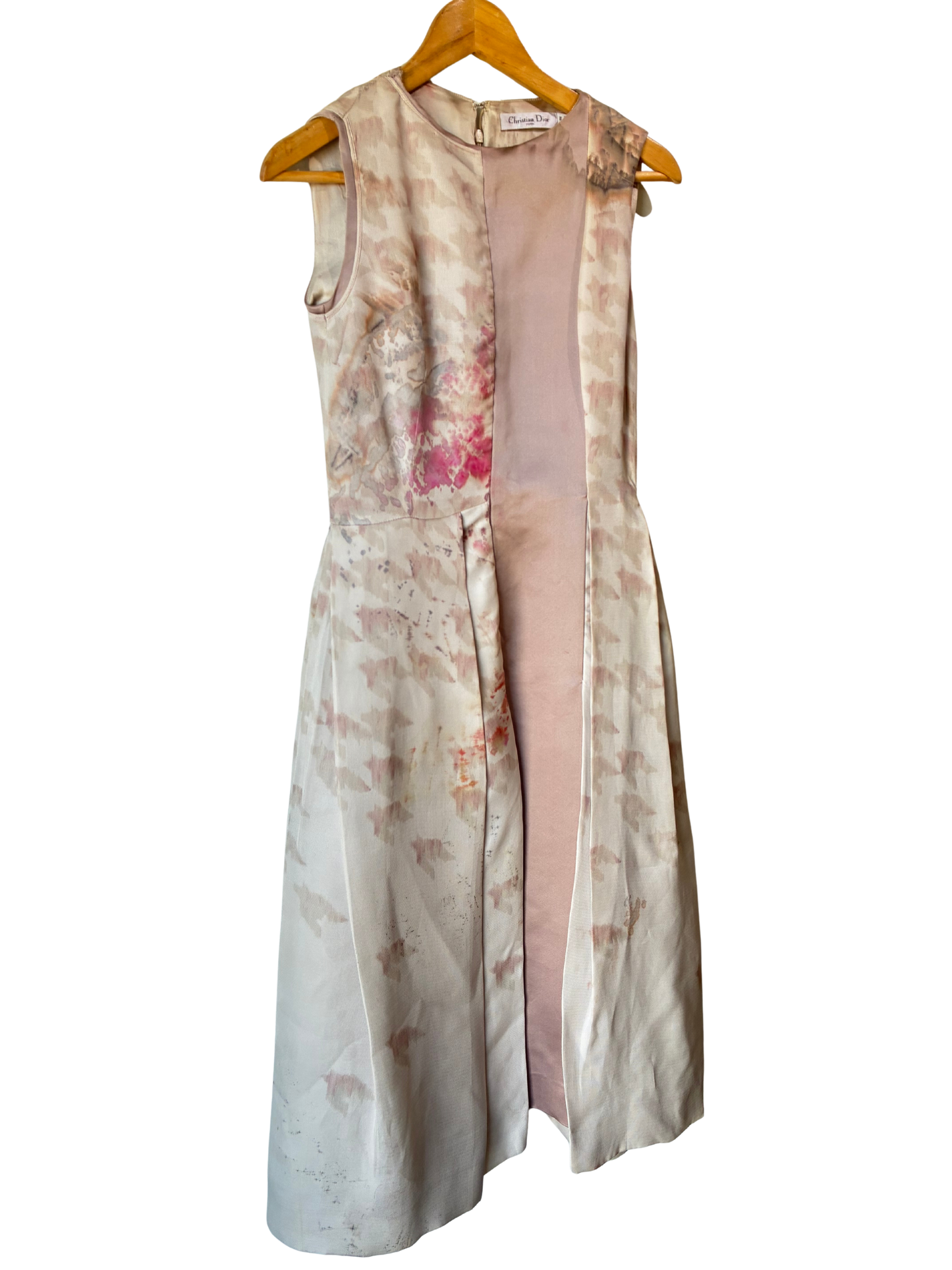 Christian Dior Hand Painted Silk Dress – The Curatorial Dept Christian Dior Hand Painted Silk Dress – The Curatorial Dept