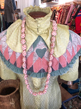 Handmade Quilted Hearts Necklace