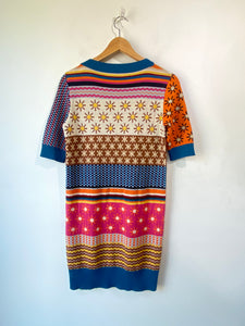 Love Moschino Patterned Knit Dress