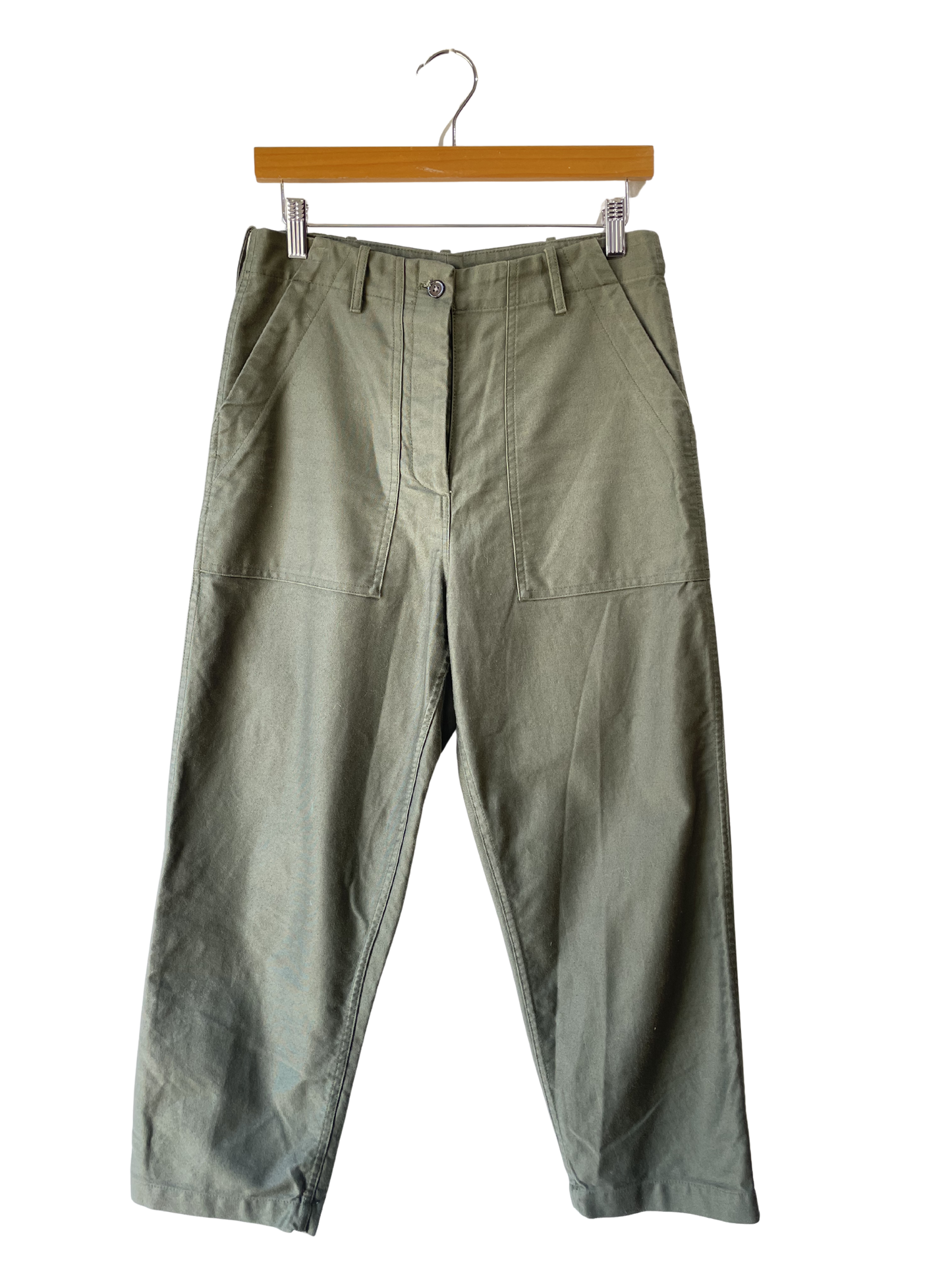 Caron Callahan Green Army Pants - The Curatorial Dept.
