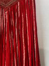 Vintage Tina Red Grecian Dress