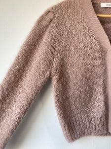 Amomento Mauve Mohair Cardigan