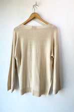 Arje Cream Silk Blend Sweater