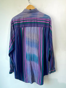 Vintage Colours Blue & Purple Shirt