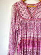 Matta Pink Block Print Dress