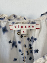 Xirena Purple Star Print Top