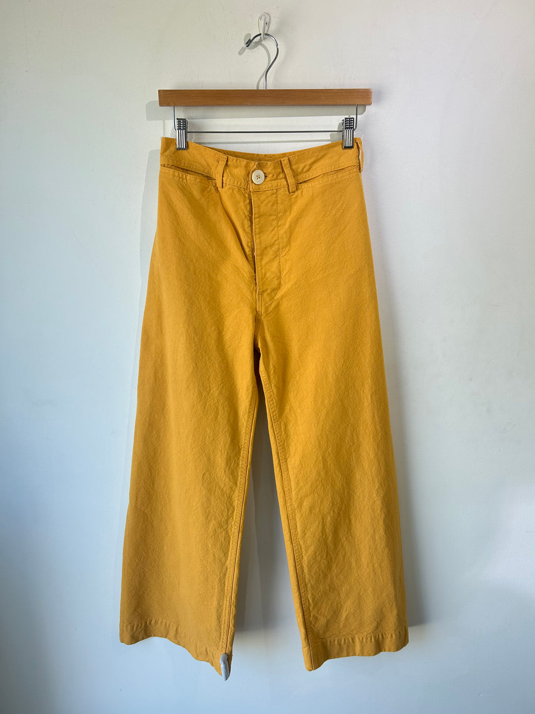 Jesse Kamm Mustard Yellow Pants