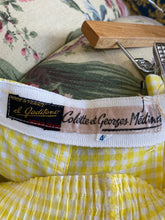 Vintage El Gaditano Colette et George Medina Gingham Pants