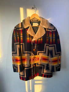 Vintage Pendleton Southwest Pattern Wool Coat