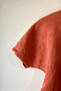 Vintage Orange Sherbet Short Sleeve Sweatshirt