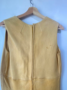 Vintage Buckskin Leather Dress