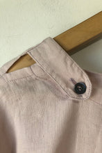 Eskandar Pink Linen Top