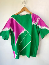 Vintage 1970s Issey Miyake Green Top