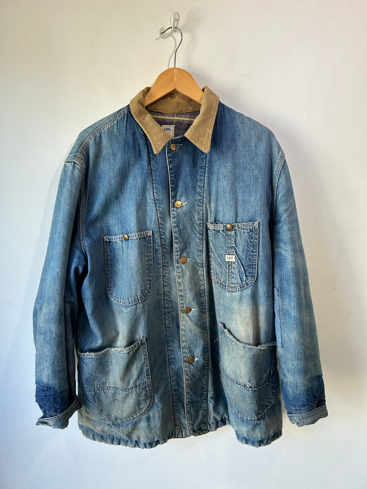 Vintage Lee 81 LJ Jean Jacket with Painted Back – The Curatorial Dept