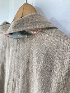 Pero Soft Burlap Reversible Coat