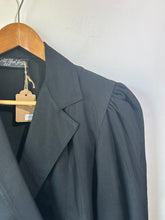 Vintage All That Jazz Black Ruffle Blazer