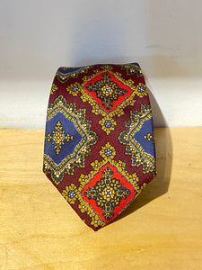 Vintage Christian Dior Patterned Tie