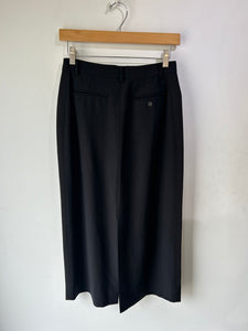 Vintage Gucci Tom Ford Black Tuxedo Skirt