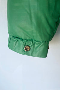 Vintage Camp 7 Green Puffer Jacket