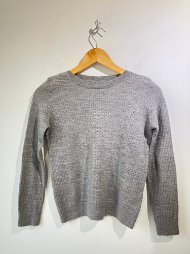 APC Grey Perforated Sweater