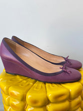 Christian Louboutin Purple Wedges