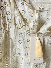 NWT Doen White Lace London Dress Nutmilk XL