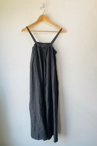 Filosofia Charcoal Grey Linen Dress L