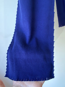 Issey Miyake A-POC Royal Blue Knit Pantsuit