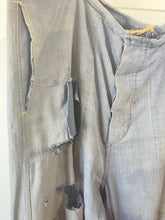 Vintage Blue Workwear Pants Thrashed