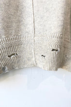 Etoile Isabel Marant Grey Destroyed Sweater