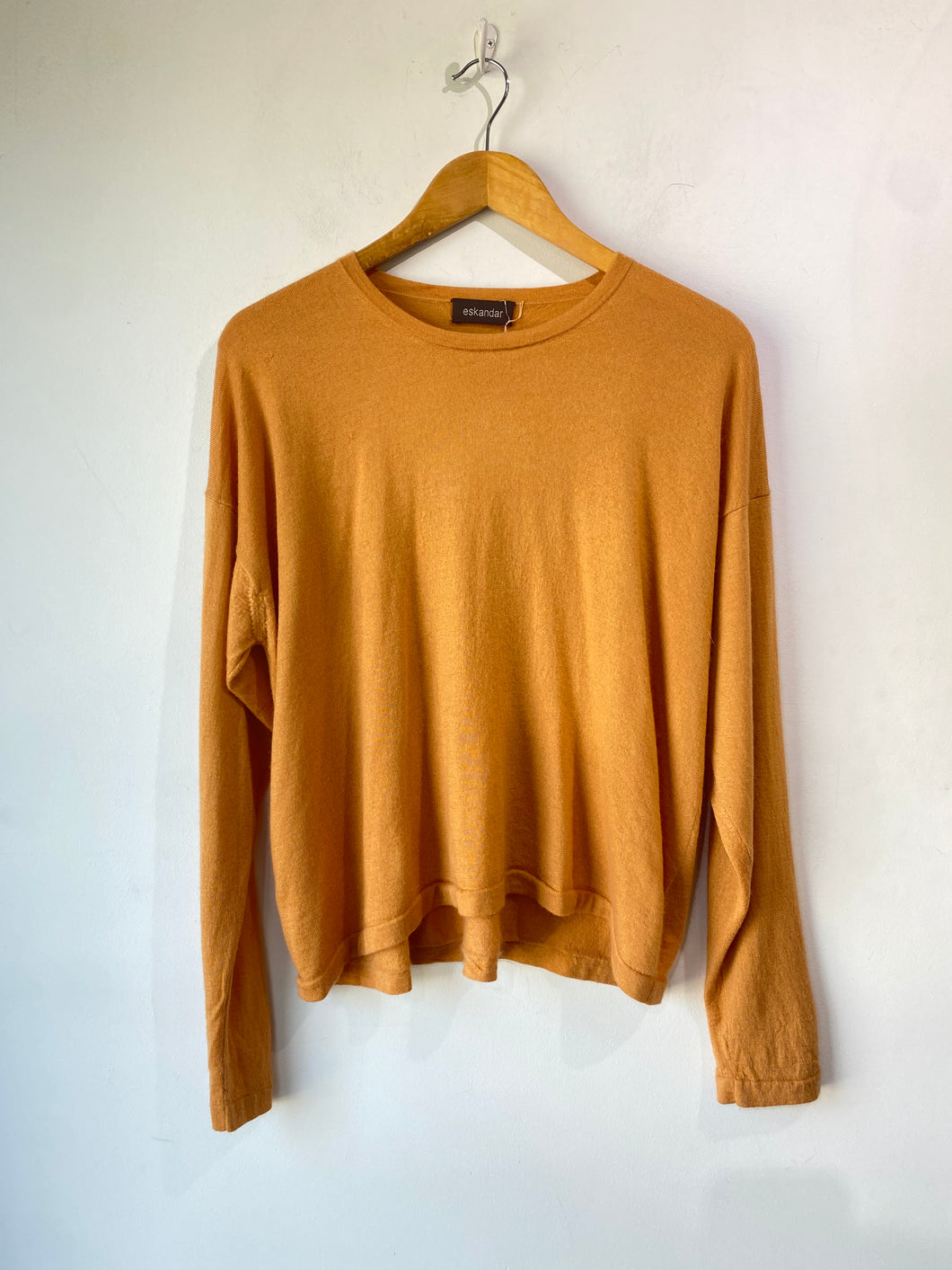 Eskandar Sherbet Cashmere Sweater