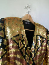 Vintage Creative Creations Gold Sequin Jacket