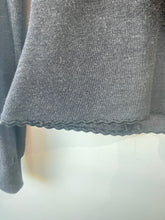 Vintage Geoffrey Beene Charcoal Wool Sweater