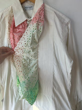 Vintage Pierre Cardin Dyed Ruffle Tuxedo Shirt