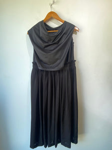 Comme des Garcons 2011 Black Dress with Cape