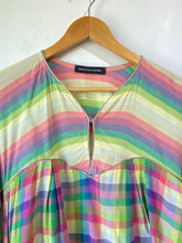 Alexandre Herchcovitch Rainbow Gingham Top