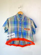 God's Cuntry Plaid Cropped Shirt