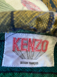 Vintage Rare Kenzo Striped Dress with Hood