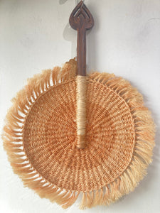 Brother Vellies Sisal Fan Round