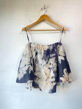 Hope for Flowers Black and Cream Abstract Off Shoulder Top