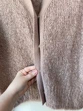 Amomento Mauve Mohair Cardigan