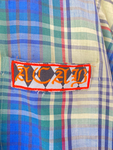 God's Cuntry Plaid Cropped Shirt