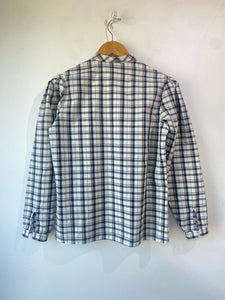 Vintage Lloyd Williams Plaid Bow Blouse