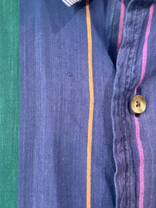 Vintage Colours Blue & Purple Shirt