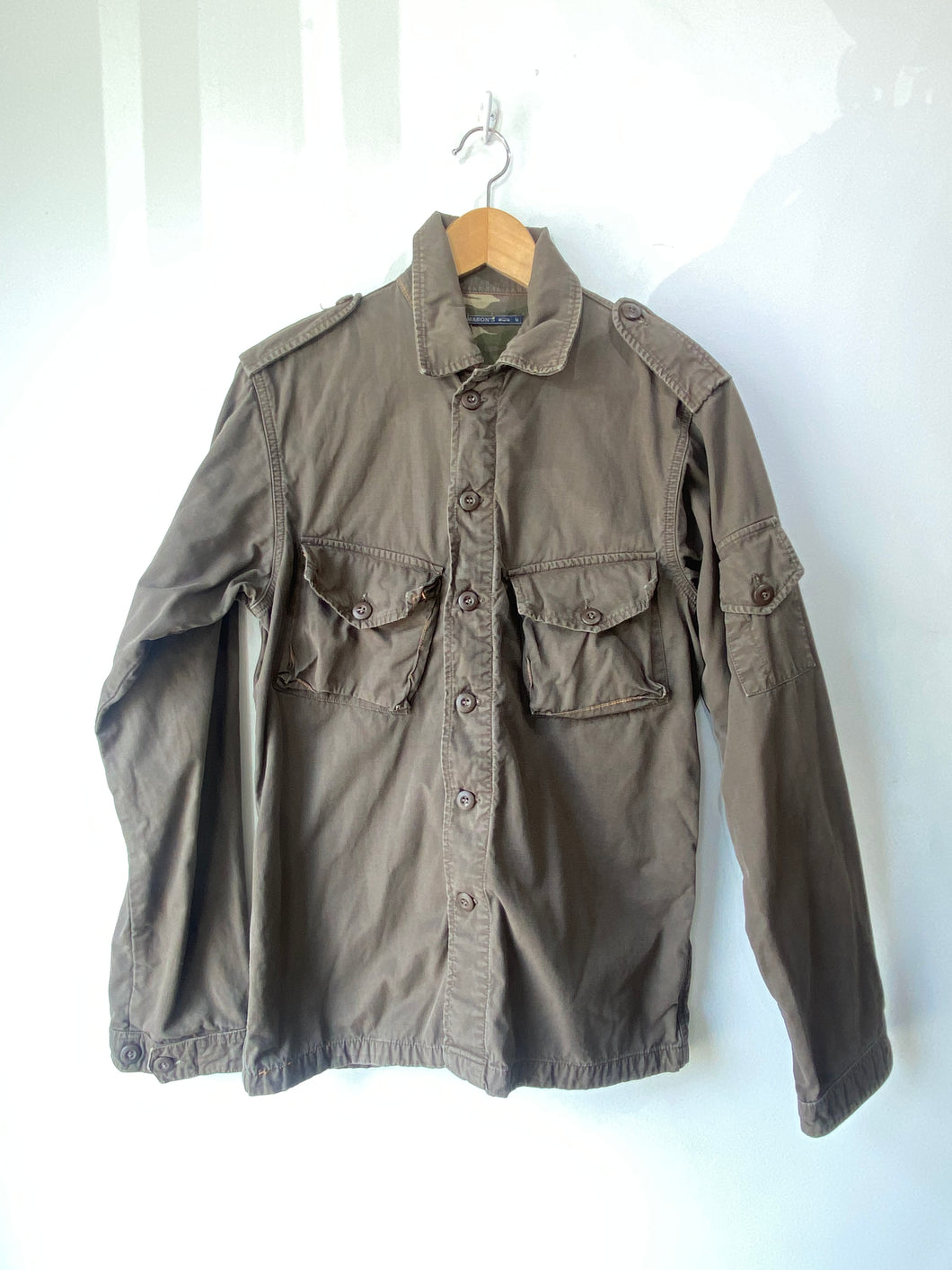 Mason's Dark Green Ripstop Jacket