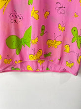 Vintage Versace Versus Pink Butterfly Top