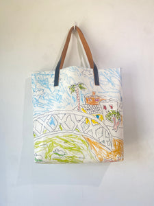 Marni x Maria Magdalena Suarez Venice Beach Scene Tote