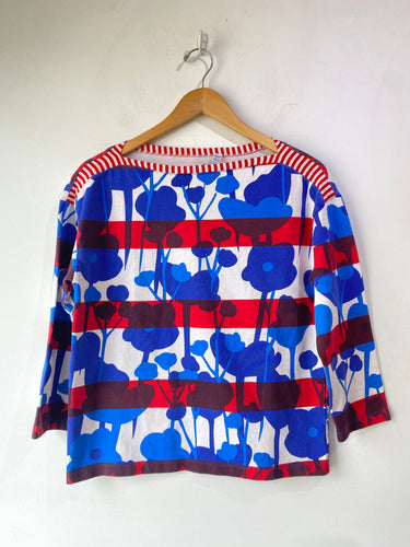 Wataru Tominaga x Petite Bateau Floral Shirt