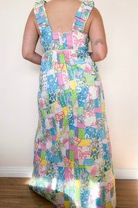 Lilly Pulitzer Pastels Baby Doll Maxi Dress